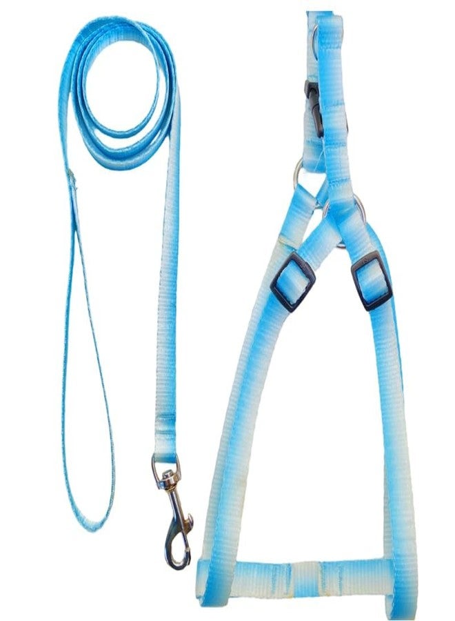 KittuPet Design Freedom No Pull Dog Harness | Comfortable Control for Easy Walking | Adjustable Dog Harness | Small, Medium & Large Dogs | Gradients Color Green-White (15MM) - Image 1